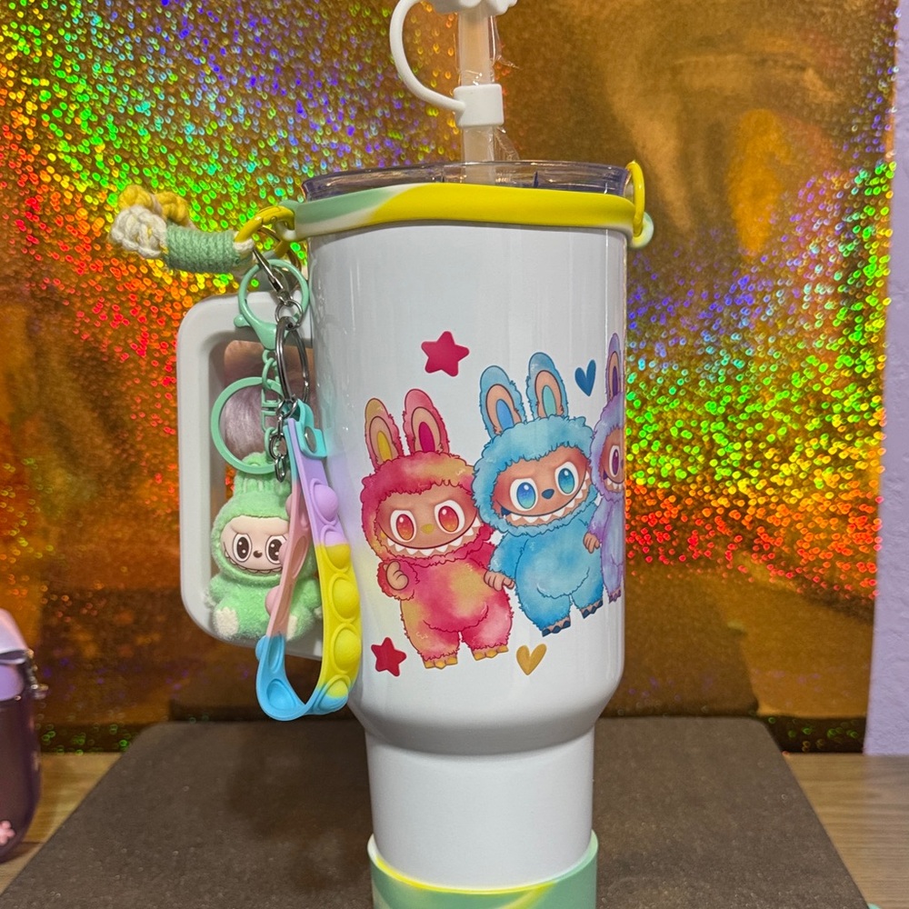 Labubu Tumbler with Straw